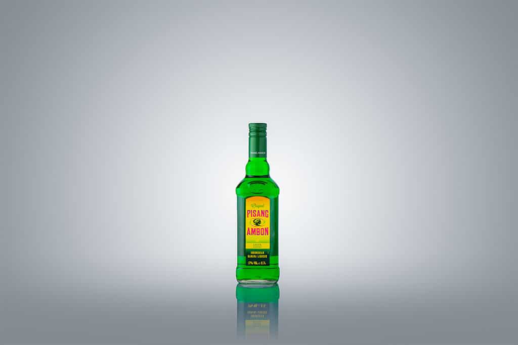 Lichior de banane verzi, green banana liqueur